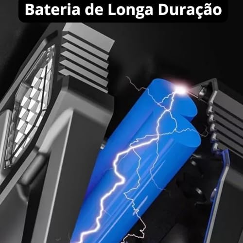 Lanterna LED Portátil Recarregável a Luz Solar USB - LightPro