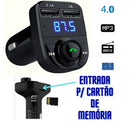 Adaptador e Carregador USB para carro