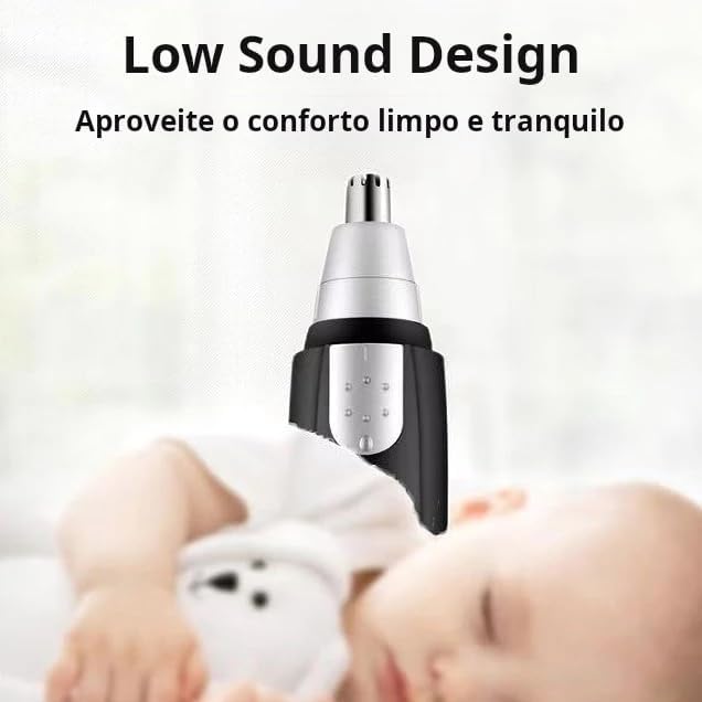 Aparador Removedor de Pelos facial Elétrico/Portátil