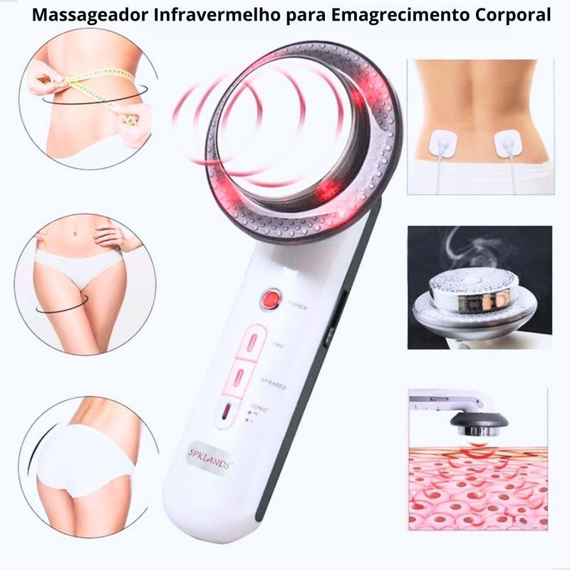 Aparelho Elimina Gordura Celulite Ultrassónico / lipo led