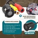 Câmera de Ré Veicular Visão Noturna 180°