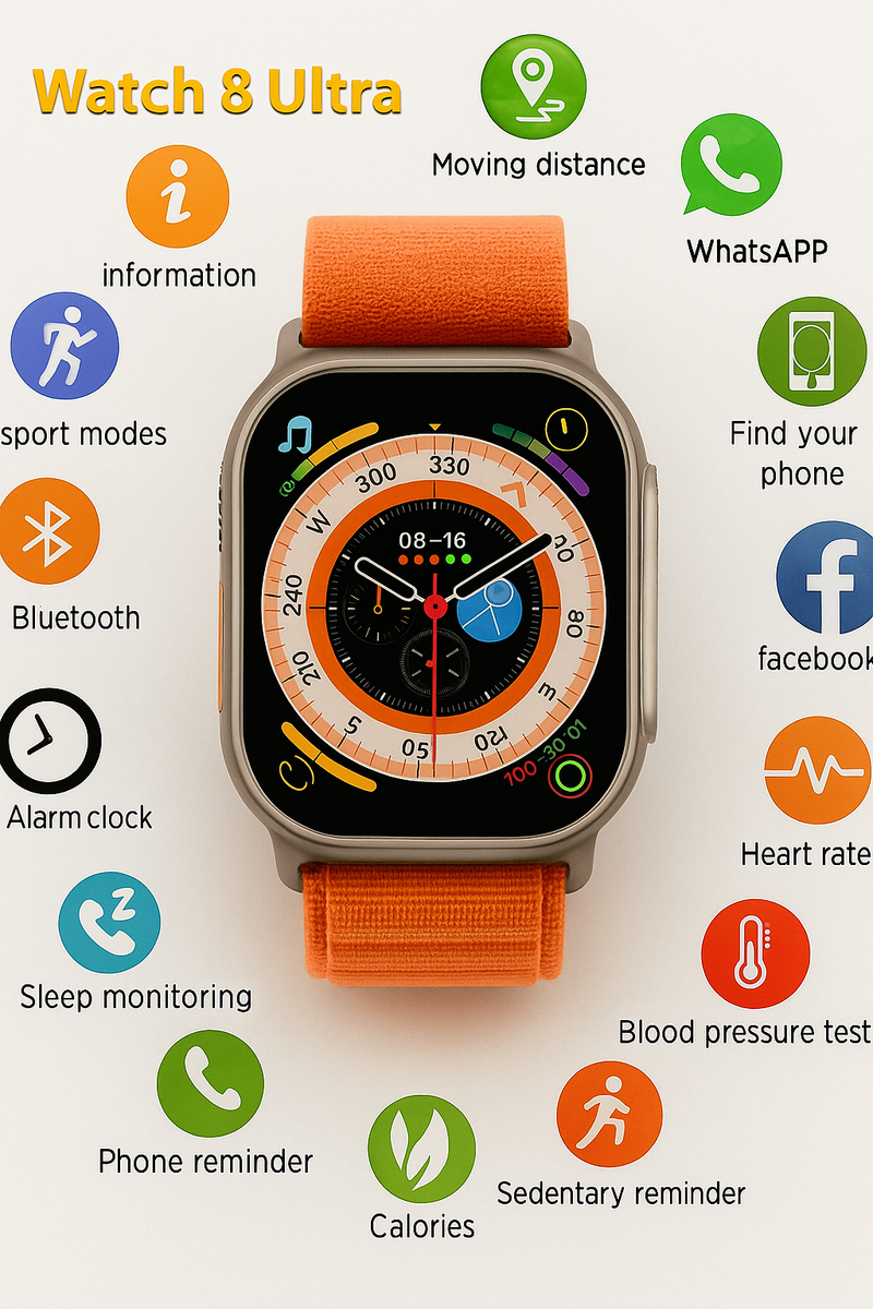 Smartwatch - Serie 8 Ultra + Últimas Unidades