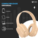 Fone de Ouvido Bluetooth 5.3 C/ Cancelamento de Ruído On-ear