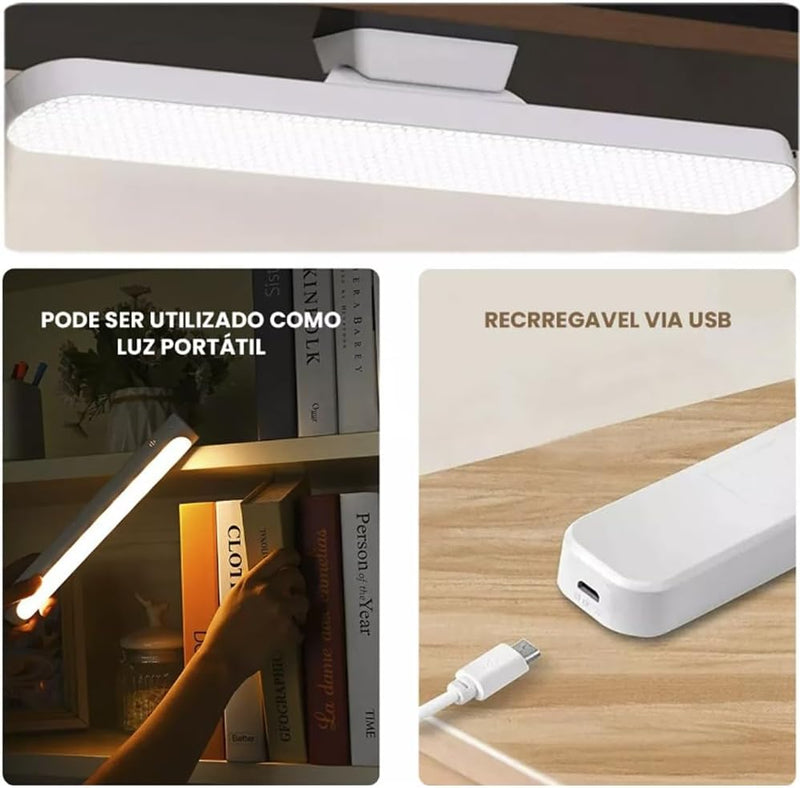 Baseus lâmpada de mesa pendurado magnético.