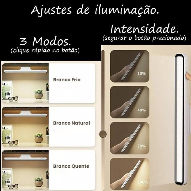 Baseus lâmpada de mesa pendurado magnético.