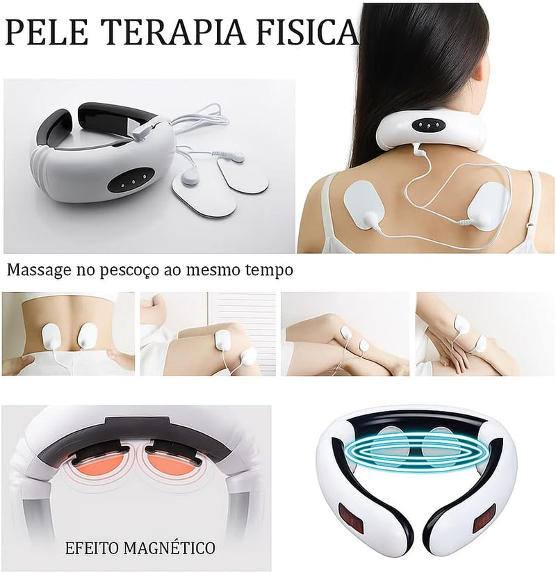 Massageador de pescoço Cervical Elétrico/RelaxMax