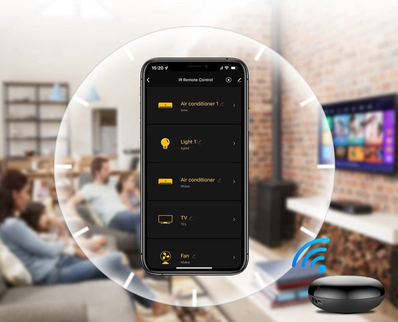 Controle Infravermelho Wifi Inteligente Alexa Google Tv Universal Automação